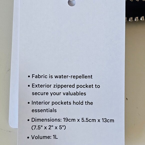 NWT LULULEMON Everywhere Belt Bag Metal Hardware 1L TRNV/SLVR Blue Silver - Picture 13 of 13